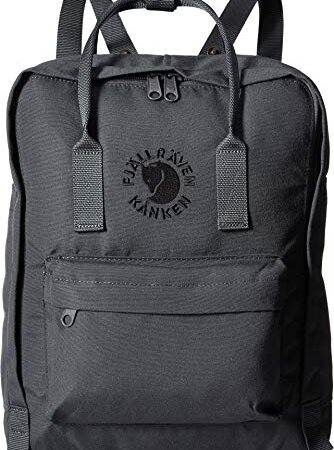 Fjällräven Rekanken Rucksack, Grau(Slate), 38 x 27 x 13 cm, 16 L