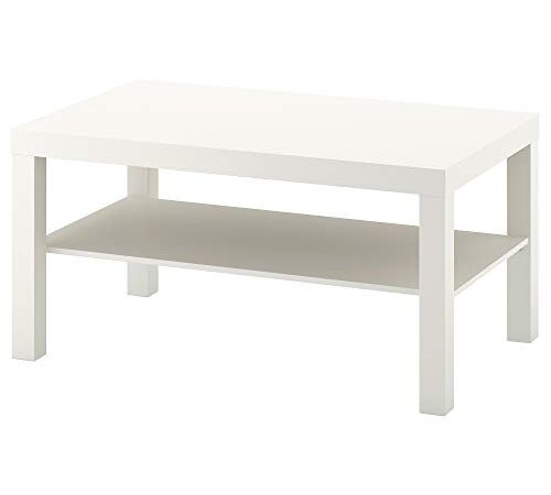 IKEA LACK Couchtisch Wohnzimmermöbel Design mit Ablageboden 90x55x45cm weiß