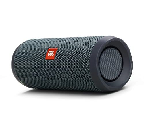 JBL Flip Essential 2 Bluetooth Box in Schwarz – Wasserdichter, portabler Lautsprecher mit herausragendem Sound – Bis zu 10 Stunden kabellos Musik abspielen