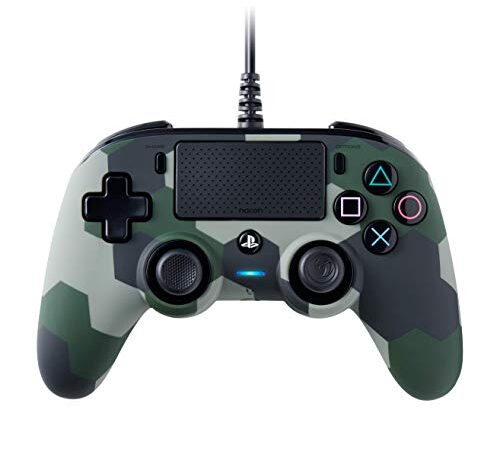 NACON PS4 Controller Color Edition [Off. lizenziert, Camo Green]