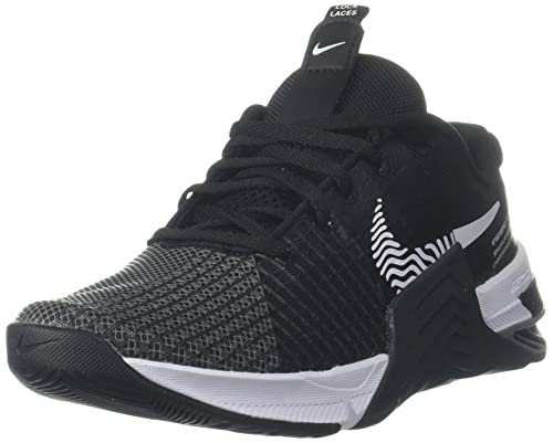 Nike Herren Metcon 8 Sneaker, Black/White-DK Smoke Grey-Smoke Grey, 44 EU