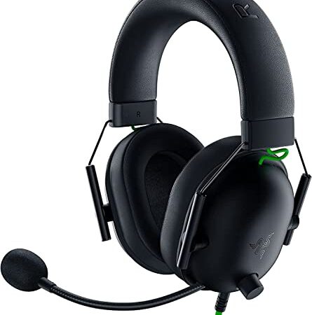 Razer BlackShark V2 X - Premium Esports Gaming Headset (Kabelgebundene Kopfhörer mit 50mm-Treiber, Rauschunterdrückung für PC, Mac, PS4, Xbox One & Switch) Schwarz