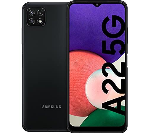 Samsung Galaxy A22 5G Smartphone 6.6 Zoll 128GB Android Handy Mobile Schwarz