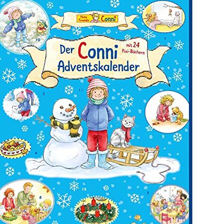 Conni Pixi Adventskalender 2021: Mit 22 Pixi-Büchern und 2 Maxi-Pixi