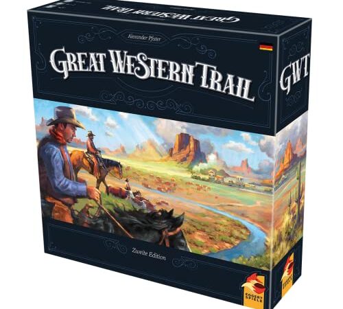 Eggertspiele | Great Western Trail 2. Edition | Kennerspiel | Strategiespiel | 1-4 Spieler | Ab 12+ Jahren | 90+ Minuten | Deutsch