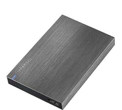 Intenso 6028680 Memory Board Portable Hard Drive 2TB, tragbare Externe Festplatte 2TB - 2,5 Zoll, 5400rpm, 8MB Cache, USB 3 anthrazit