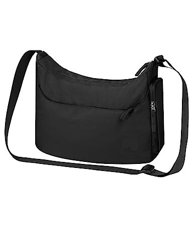 Jack Wolfskin Boomtown Umhängetasche, Black, Einheitsgröße